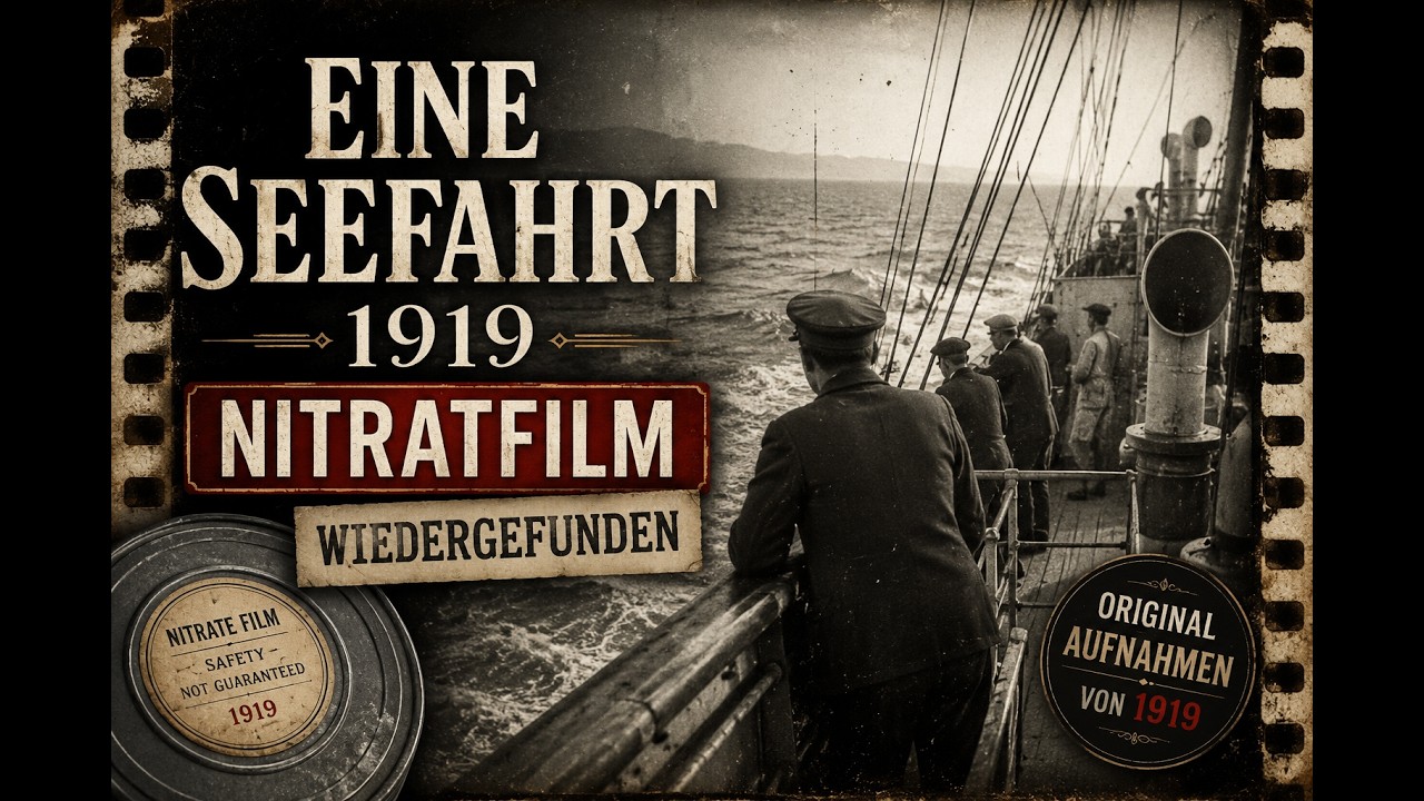 Eine Seefahrt (1919) | Wiederentdeckter Nitratfilm aus der Stummfilmzeit